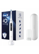 Birste Oral-B | Electric Toothbrush | iO5 | Rechargeable | For adults | Number of brush heads included 1 | Number of teeth brushing modes 5 | Quite White