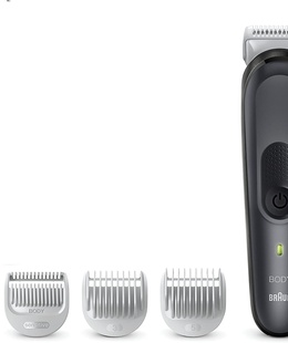  Braun | Body Groomer | BG3350 | Cordless and corded | Black/Grey  Hover