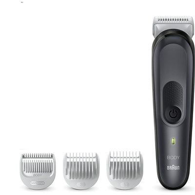  Braun | Body Groomer | BG3350 | Cordless and corded | Black/Grey