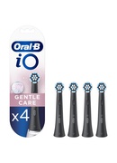 Birste Oral-B | Toothbrush replacement | iO Gentle Care | Heads | For adults | Number of brush heads included 4 | Number of teeth brushing modes Does not apply | Black