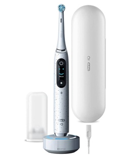 Birste Oral-B | Electric Toothbrush | iO10 Series | Rechargeable | For adults | Number of brush heads included 1 | Number of teeth brushing modes 7 | Stardust White  Hover