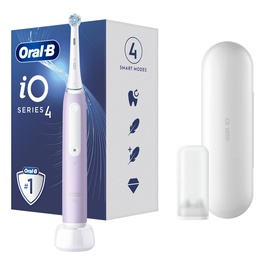 Birste Oral-B | Electric Toothbrush | iO4 | Rechargeable | For adults | Number of brush heads included 1 | Number of teeth brushing modes 4 | Lavender