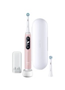 Birste Oral-B Toothbrush + Travel Case | iO6 | Rechargeable | For adults | Number of brush heads included 1 | Number of teeth brushing modes 5 | Pink