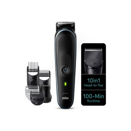  Braun | All-in-one trimmer | MGK5445 | Cordless | Number of length steps 13 | Black/Blue