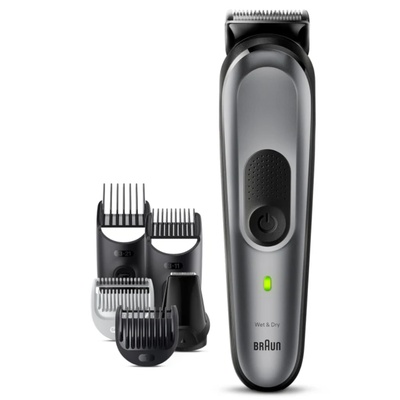  Braun | All-in-one Trimmer | MGK7420 | Cordless | Number of length steps 13 | Black/Grey