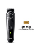  Braun Beard Trimmer | BT3440 Series 3 | Operating time (max) 80 min | NiMH Hover