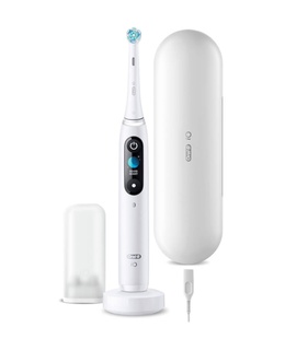 Birste Oral-B | Electric Toothbrush | iO9 Series | Rechargeable | For adults | Number of brush heads included 1 | Number of teeth brushing modes 7 | White  Hover