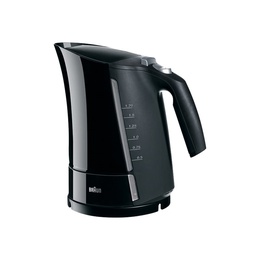 Tējkanna Braun | Kettle | WK500BK Multiquick 5 | Standard | 3000 W | 1.7 L | Plastic | 360° rotational base | Black