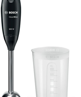 Bosch Hand Blender | MSM2610B CleverMixx | Hand Blender | 600 W | Number of speeds 1 | Black/Grey  Hover
