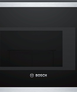 Mikroviļņu krāsns Bosch | Microwave Oven | BFL520MS0 | Built-in | 20 L | 800 W | Stainless steel/Black  Hover