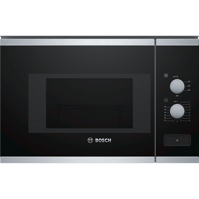 Mikroviļņu krāsns Bosch | Microwave Oven | BFL520MS0 | Built-in | 20 L | 800 W | Stainless steel/Black