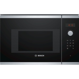 Mikroviļņu krāsns Bosch | Microwave Oven | BFL523MS0 | Built-in | 20 L | 800 W | Stainless steel/Black