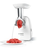 Gaļas maļamās mašīna Bosch Meat mincer | MFW2515W | White | 1500 W | Number of speeds 1 | Throughput (kg/min) 1.7 Hover