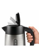 Tējkanna Bosch | Kettle | DesignLine TWK4P440 | Electric | 2400 W | 1.7 L | Stainless steel | 360° rotational base | Stainless steel/Black