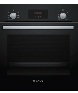 Cepeškrāsnis Bosch | Oven | HBF133BA0 | 66 L | Electric | EcoClean | Knobs | Height 59.5 cm | Width 59.4 cm | Black  Hover