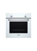 Cepeškrāsnis Bosch Oven | HBF010BV1S | 66 L | Electric | Manual | Control knob | Height 59.5 cm | Width 59.4 cm | White