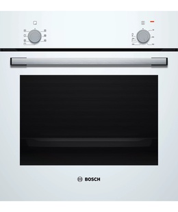 Cepeškrāsnis Bosch Oven | HBF010BV1S | 66 L | Electric | Manual | Control knob | Height 59.5 cm | Width 59.4 cm | White  Hover