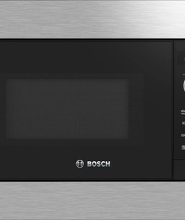 Mikroviļņu krāsns Bosch | Microwave Oven | BFL623MS3 | Built-in | 20 L | 800 W | Stainless steel  Hover