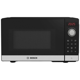 Mikroviļņu krāsns Bosch | Microwave oven Serie 2 | FEL023MS2 | Free standing | 20 L | 800 W | Grill | Black