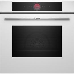 Cepeškrāsnis Bosch | Oven | HBG7721W1S | 71 L | Electric | Pyrolysis | Touch control | Height 59.5 cm | Width 59.4 cm | White
