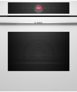 Cepeškrāsnis Bosch | Oven | HBG7721W1S | 71 L | Electric | Pyrolysis | Touch control | Height 59.5 cm | Width 59.4 cm | White  Hover