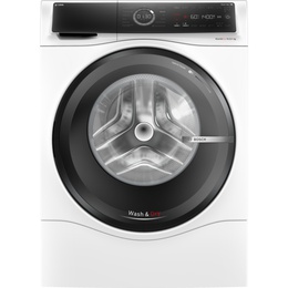 Veļas mazgājamā  mašīna Bosch | Washing Machine with Dryer | WNC254A0SN | Energy efficiency class D | Front loading | Washing capacity 10.5 kg | 1400 RPM | Depth 62 cm | Width 60 cm | Display | LED | Drying system | Drying capacity 6 kg | Steam function | White