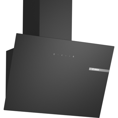  Bosch | Hood | DWK65DK60 | Wall mounted | Energy efficiency class A | Width 59 cm | 430 m³/h | Electronic control | LED | Black
