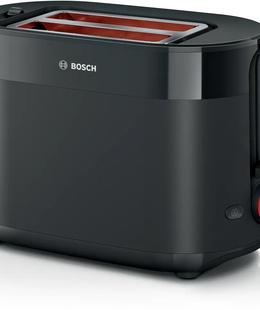 Bosch Compact Toaster | TAT2M123 MyMoment | Power 950 W | Number of slots 2 | Housing material Plastic | Black  Hover