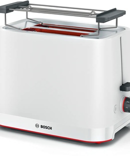 Bosch Compact Toaster | TAT3M121 MyMoment | Number of slots 2 | Housing material Plastic | White  Hover