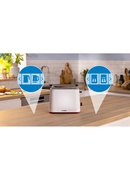 Bosch Compact Toaster | TAT3M121 MyMoment | Number of slots 2 | Housing material Plastic | White Hover