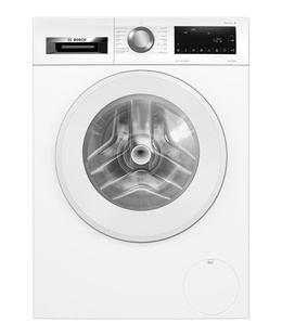 Veļas mazgājamā  mašīna Bosch | Washing Machine | WGG244ZMSN | Energy efficiency class A | Front loading | Washing capacity 9 kg | 1400 RPM | Depth 59 cm | Width 60 cm | LED | Steam function | Direct drive | White  Hover