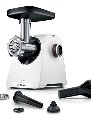 Gaļas maļamās mašīna Bosch MFWS607W Meat mincer  Hover