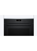 Cepeškrāsnis Bosch Oven | HBA272BB3 | 71 L | Electric | Pyrolysis/Hydrolytic | Touch control | Height 59.5 cm | Width 59.4 cm | Black Hover