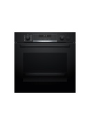Cepeškrāsnis Bosch Oven | HRG578BB7 | 71 L | Electric | Pyrolysis | Knobs | Steam function | Height 59.5 cm | Width 59.4 cm | Black Hover