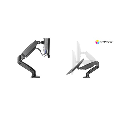  ICY BOX IB-MS303-T Monitor stand with desk mounted base for a screen size up to 27 | Raidsonic