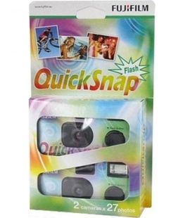  Fujifilm | 7130786 QuickSnap 400 Disposable Flash Camera (Pack of 2)  Hover