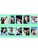  Fujifilm | Instax Mini | SKY BLUE FRAME (10pl) Instant Film | 54 x 86 mm