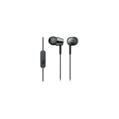 Austiņas Sony | MDR-EX155APB | Wired | In-ear | Microphone | Black