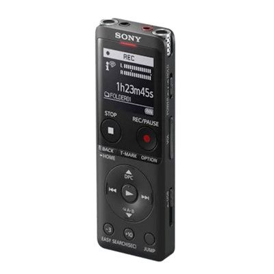 Diktofons Sony | Digital Voice Recorder | ICD-UX570 | Black | LCD | MP3 playback