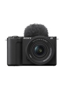  Sony Mirrorless Vlog Camera | ZV-E10M2KB ZV-E10 II and 16-50mm Lens Kit | Mirrorless Camera body | 27 MP | ISO sensitivity (max) 102400 | Display diagonal 3  | Video recording | Wi-Fi | Fast Hybrid AF | Magnification 2 x | APS-C type (23.3 x 15.5 mm)
