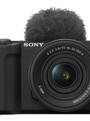  Sony Mirrorless Vlog Camera | ZV-E10M2KB ZV-E10 II and 16-50mm Lens Kit | Mirrorless Camera body | 27 MP | ISO sensitivity (max) 102400 | Display diagonal 3  | Video recording | Wi-Fi | Fast Hybrid AF | Magnification 2 x | APS-C type (23.3 x 15.5 mm)  Hover
