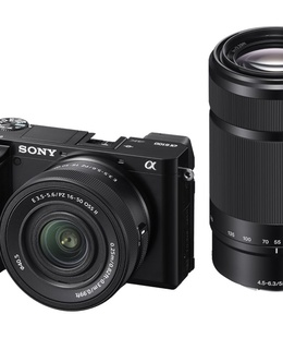 Sony ILCE-6100 Mirrorless Camera + 16-50mm + 55-210mm Lens | Sony  Hover