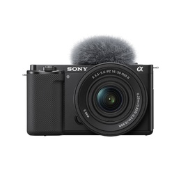  Sony Alpha ZV-E10K vlog camera with 16-50 mm f/3.5-5.6 II Power Zoom kit Lens | Vlog camera | 24.2 MP | ISO sensitivity (max) 32000 | Display diagonal 2.95  | Wi-Fi | Exmor CMOS sensor