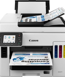 Printeris Canon MAXIFY GX7050 | Inkjet | Colour | Colour Inkjet Multifunction Printer | A4 | Wi-Fi | Grey/Black  Hover