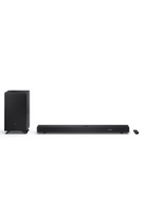  Sharp | 3.1.2 Dolby Atmos/DTS:X Soundbar with Wireless Subwoofer | HT-SBW53121(BK) | 550 W | Bluetooth | Black | Wireless connection