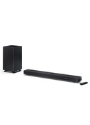  Sharp | 3.1.2 Dolby Atmos/DTS:X Soundbar with Wireless Subwoofer | HT-SBW53121(BK) | 550 W | Bluetooth | Black | Wireless connection Hover