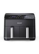  Sharp | Air Fryer | AF-GD82AE-B | Power 1800 W | Capacity 8 L | Black Hover