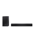  Sharp Compact 2.1 Soundbar with Wireless Subwoofer | HT-SBW121 | 240 W | Bluetooth | Black | Wireless connection