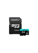  ADATA | Premier Pro UHS-I U3 V30S | 64 GB | MicroSDXC | Flash memory class 10 | Adapter