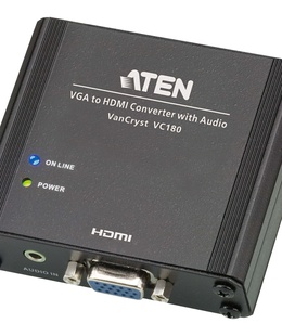  Aten VGA/Audio to HDMI Converter | VC180-AT-G  Hover